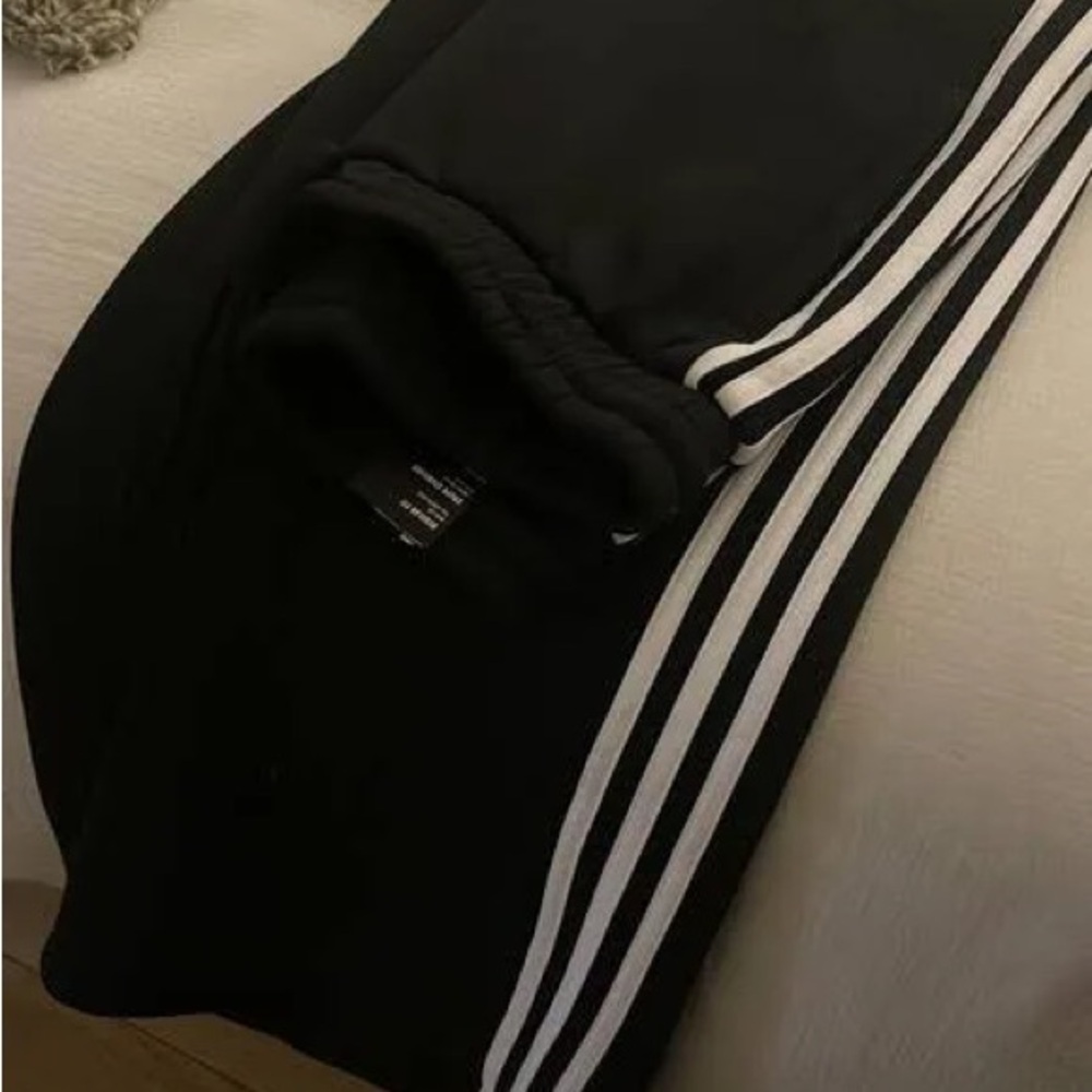 Adidas Women's Essentials 3-Stripes Wide Sportswear Pants - Picture 5 of 11